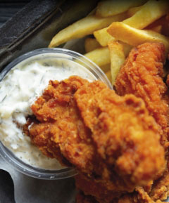 Fried chicken