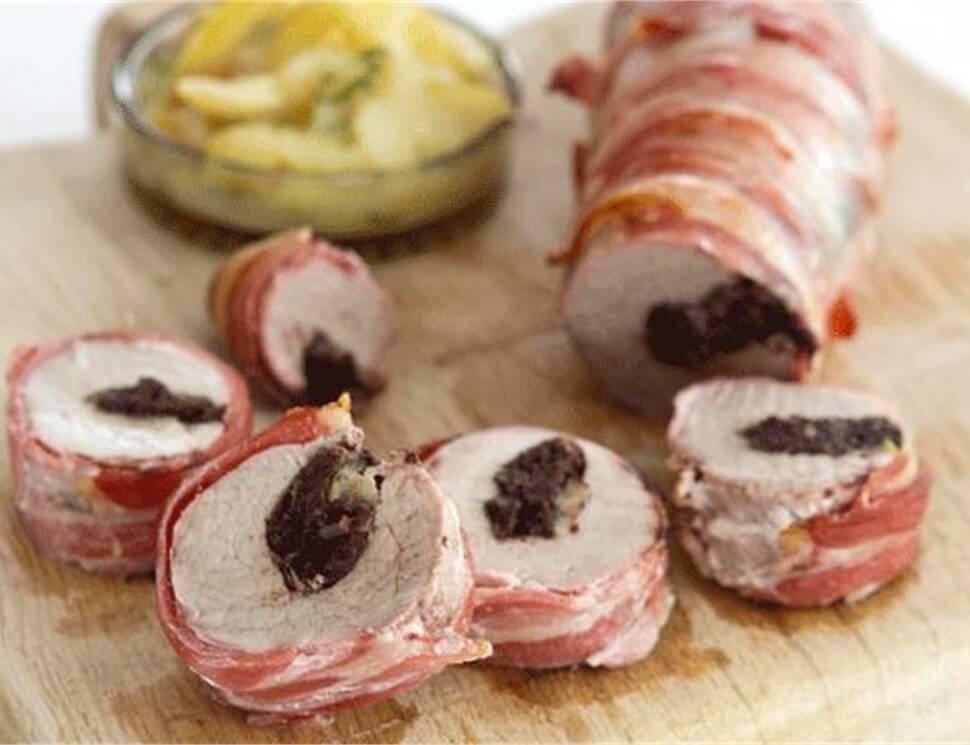 Pork Fillet Stuffed With Black Pudding Red Tractor