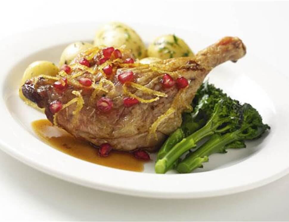 Slow Roast Gressingham Duck Legs with Citrus Glaze | Red Tractor