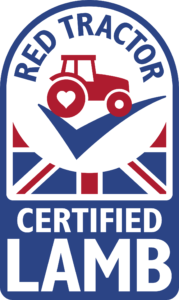 Red Tractor certified lamb logo