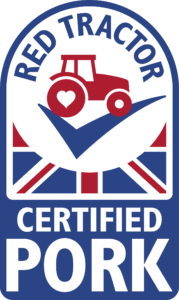 Red Tractor certified pork logo