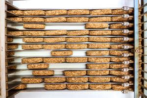 A stack of Weetabix