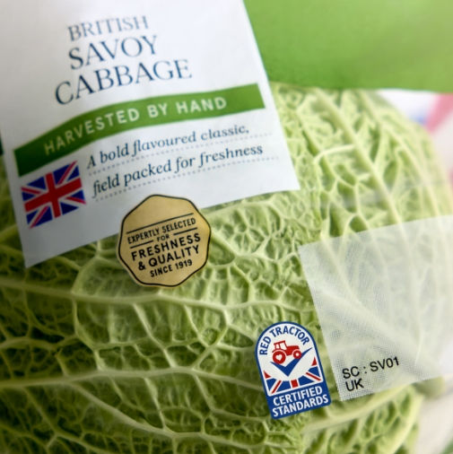 Red Tractor Cabbage