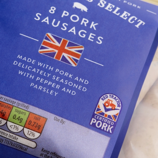 Red Tractor Sausages