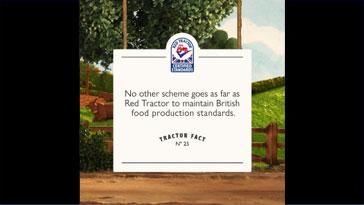 No other scheme goes as far as Red Tractor to maintain British food production standards