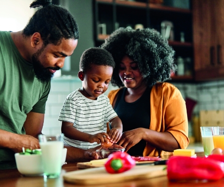 Family cooking