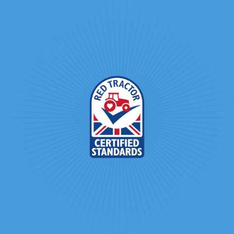 Red tractor produce