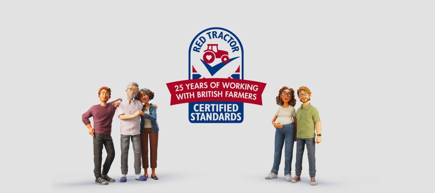 Red Tractor Launches New TV Advert: ‘With You For 25 Years’